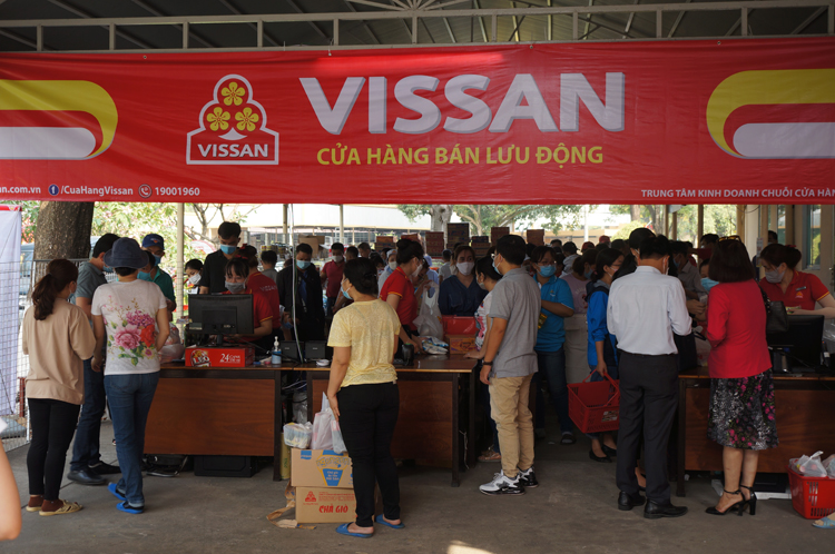 Vissan tổ chức phiên chợ Xuân Nghĩa Tình – Tết Sum Vầy năm 2021